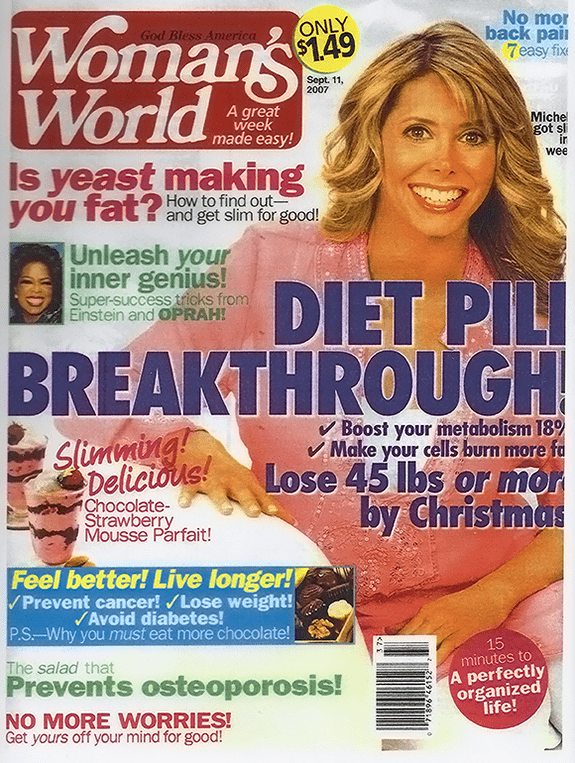 Woman's World Sep 11 2007 cover
