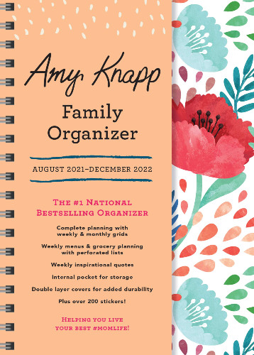 Amy Knapp Family Organizer August 2021 to December 2022 front cover